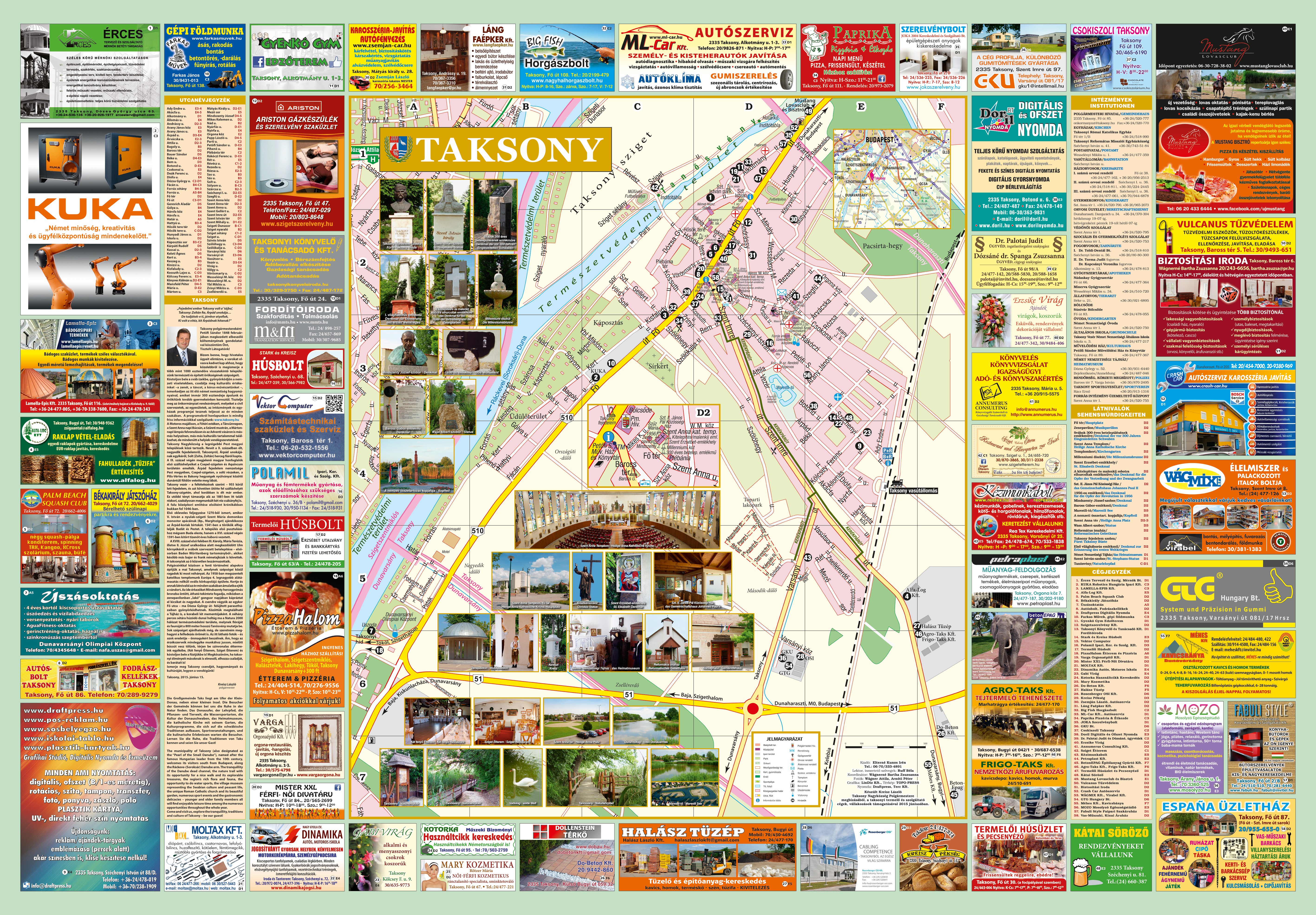 taksony térkép Térképek – Taksony taksony térkép